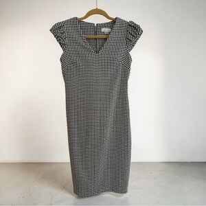 Classic Black and White Calvin Klein Dress